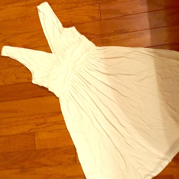 SOLD XP White knit goddess dress - Picture 1 of 4